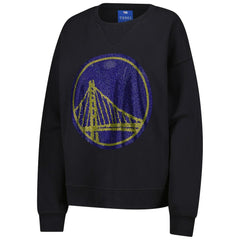 Golden State Warriors Terez Women's Gemstone Logo Pullover Sweatshirt sale