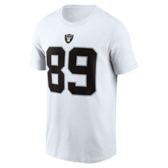 Brock Bowers Name & Number T-Shirt - Las Vegas Raiders T-shirts