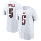 Jayden Daniels Name & Number T-Shirt - Washington Commanders T-shirts