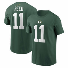 Jayden Reed Name & Number T-Shirt - Green Bay Packers T-shirts