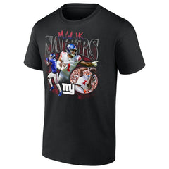 Malik Nabers Notorious Player Graphic T-Shirt - New York Giants T-shirts