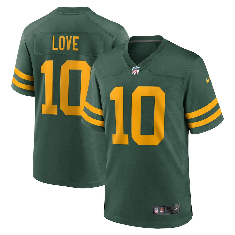 Jordan Love Alternate Game Jersey - Green Bay Packers Jerseys