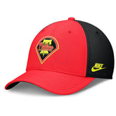 Crimson/Black Philadelphia Phillies Nike Neon 90s Rise SwooshFlex Hat