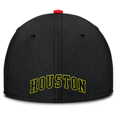 Crimson/Black Houston Astros Nike Neon 90s Rise SwooshFlex Hat