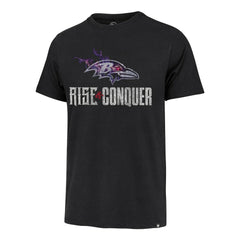'47 Rise and Conquer Franklin T-Shirt - Baltimore Ravens T-shirts