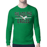 Starter Retro Team Logo Long Sleeve T-Shirt - Philadelphia Eagles T-shirts