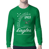Starter Retro Team Logo Long Sleeve T-Shirt - Philadelphia Eagles T-shirts