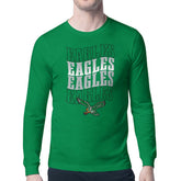 Starter Retro Team Logo Long Sleeve T-Shirt - Philadelphia Eagles T-shirts