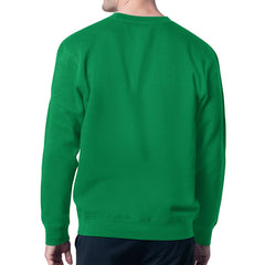 Starter Team Retro Logo Fleece Tri-Blend Pullover Hoodie - Philadelphia Eagles Hoodies
