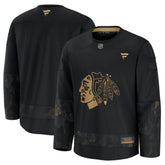 NHL Chicago Blackhawks Fanatics 2024 Military Appreciation Practice Jersey