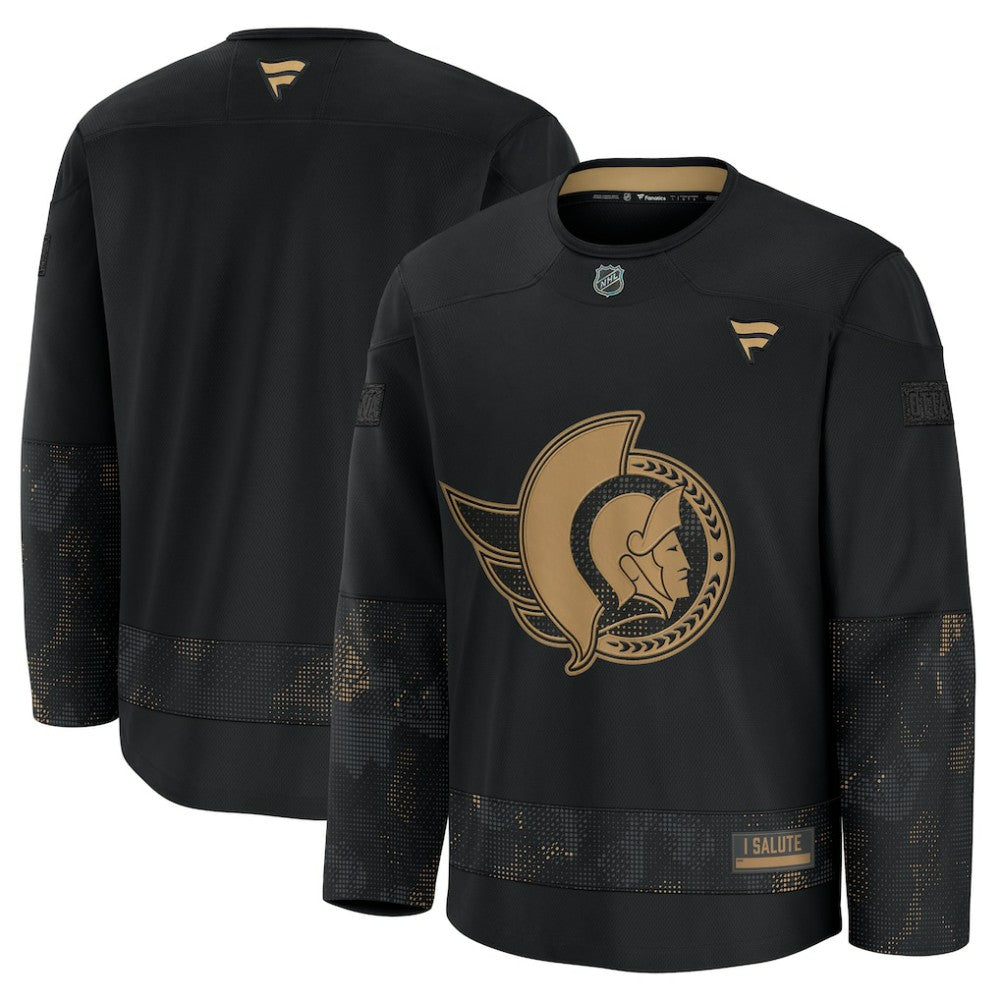NHL Ottawa Senators Fanatics 2024 Military Appreciation Practice Jersey