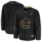 NHL Vancouver Canucks Fanatics 2024 Military Appreciation Practice Jersey