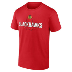 NHL Chicago Blackhawks Personalized Name & Number Midfielder T-Shirt