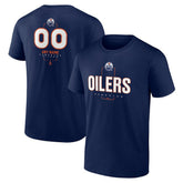 NHL Edmonton Oilers Personalized Name & Number Midfielder T-Shirt