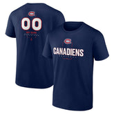NHL Montreal Canadiens Personalized Name & Number Midfielder T-Shirt