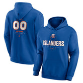 NHL New York Islanders Personalized Name & Number Midfielder Pullover Hoodie