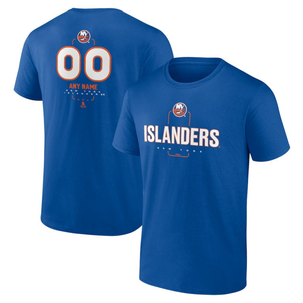 NHL New York Islanders Personalized Name & Number Midfielder T-Shirt
