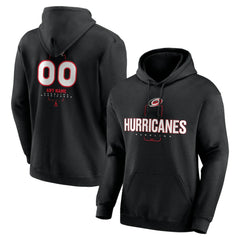 NHL Carolina Hurricanes Personalized Name & Number Midfielder Pullover Hoodie