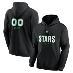 NHL Dallas Stars Personalized Name & Number Midfielder Pullover Hoodie