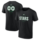 NHL Dallas Stars Personalized Name & Number Midfielder T-Shirt