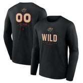 NHL Minnesota Wild Personalized Name & Number Midfielder Long Sleeve T-Shirt