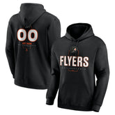 NHL Philadelphia Flyers Personalized Name & Number Midfielder Pullover Hoodie