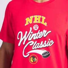NHL Chicago Blackhawks lululemon 2025 NHL Winter Classic Soft Jersey T-Shirt