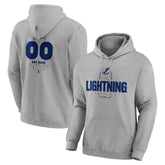 NHL Tampa Bay Lightning Personalized Name & Number Midfielder Pullover Hoodie