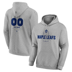 NHL Toronto Maple Leafs Personalized Name & Number Midfielder Pullover Hoodie