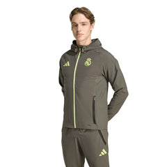 Real Madrid 2025/26 Tiro Vis Tech Travel Jacket