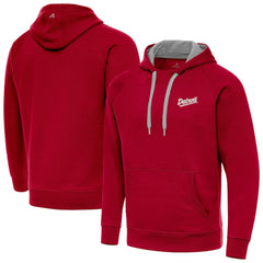 NHL Detroit Red Wings Antigua 2025 NHL Stadium Series Victory Pullover Hoodie