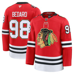 NHL Connor Bedard Chicago Blackhawks Fanatics Centennial Premium Player Jersey