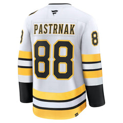 NHL David Pastrnak Boston Bruins Fanatics Away Premium Player Jersey