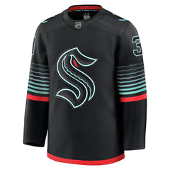 NHL Philipp Grubauer Seattle Kraken Fanatics Alternate Premium Player Jersey