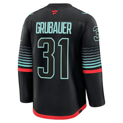 NHL Philipp Grubauer Seattle Kraken Fanatics Alternate Premium Player Jersey