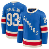 NHL Mika Zibanejad New York Rangers Fanatics Centennial Premium Jersey