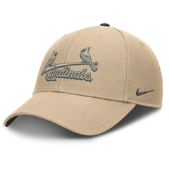 Khaki St. Louis Cardinals Nike Rise Adjustable Hat