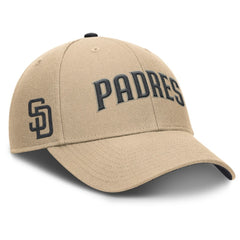 Khaki San Diego Padres Nike Rise Adjustable Hat