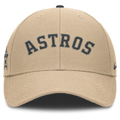 Khaki Houston Astros Nike Rise Adjustable Hat