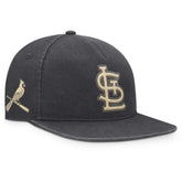 Anthracite St. Louis Cardinals Nike Monotone Pro Adjustable Hat