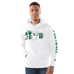 Starter Vintage Pullover Hoodie - New York Jets Hoodies