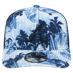 Navy Atlanta Braves New Era Hula Trucker 9SEVENTY Adjustable Hat
