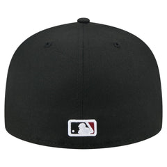 Black Arizona Diamondbacks New Era Yarn Stitch 59FIFTY Fitted Hat