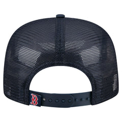 Navy Boston Red Sox New Era Retro Satin Script Golfer Adjustable Hat