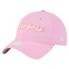 Pink Texas Rangers New Era Women's Mother's Day 9TWENTY Adjustable Hat