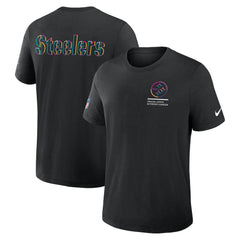 Tall 2025 NFL Crucial Catch Tri-Blend Dri-FIT T-Shirt - Pittsburgh Steelers T-shirts