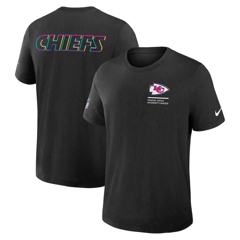 Tall 2025 NFL Crucial Catch Tri-Blend Dri-FIT T-Shirt - Kansas City Chiefs T-shirts