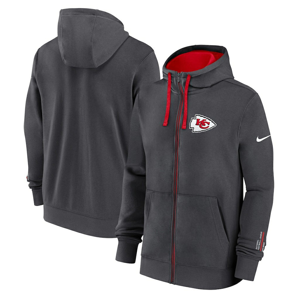 Primetime Club Full-Zip Hoodie - Kansas City Chiefs Hoodies