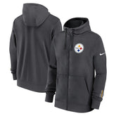 Primetime Club Full-Zip Hoodie - Pittsburgh Steelers Hoodies