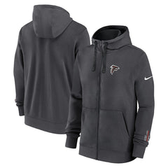 Primetime Club Full-Zip Hoodie - Atlanta Falcons Hoodies